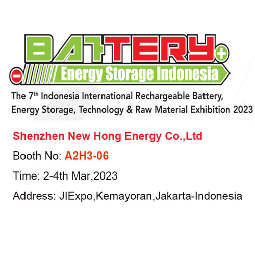 Latest company news about Batterijtentoonstelling in de CABINE NO# A2H3-06 van JIExpo Djakarta Indonesië op Mar vierentwintigste 2023
